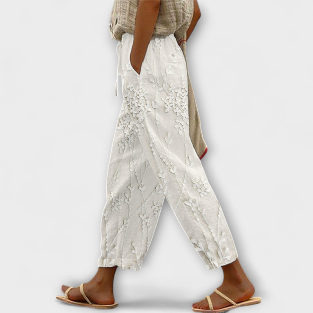 Zoey - Vinblad Bukser