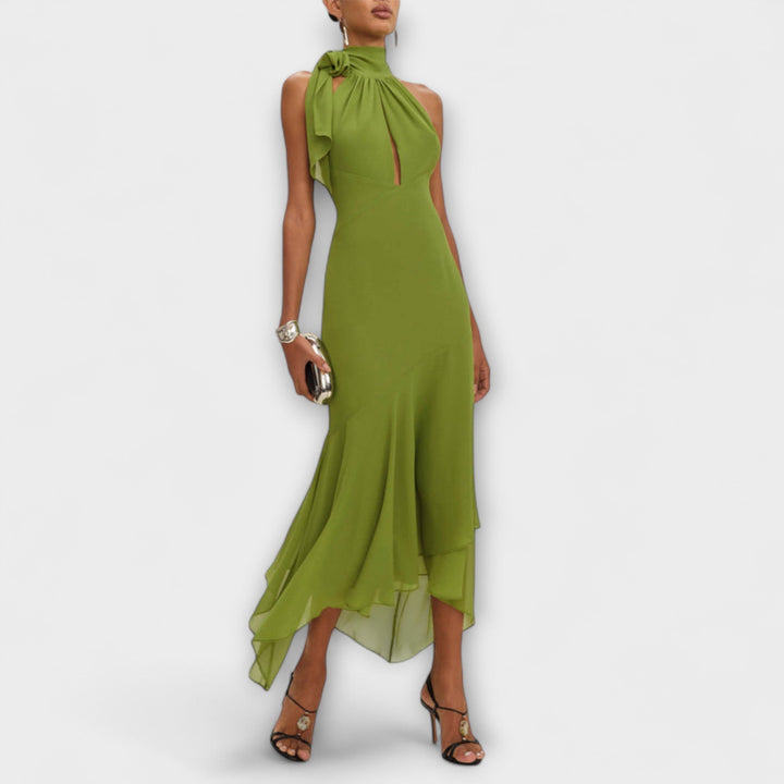 Elodie - Intelligent Asymmetrical Maxi Dress
