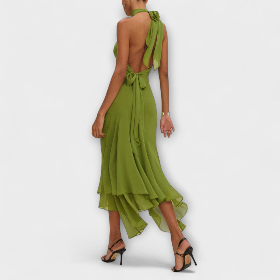 Elodie - Intelligent Asymmetrical Maxi Dress