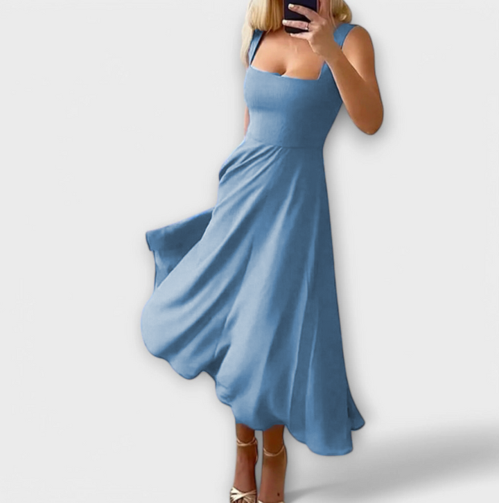 Chic Ærmeløs Kjole