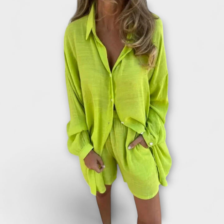 Miravo - Bluse og Shorts Sæt