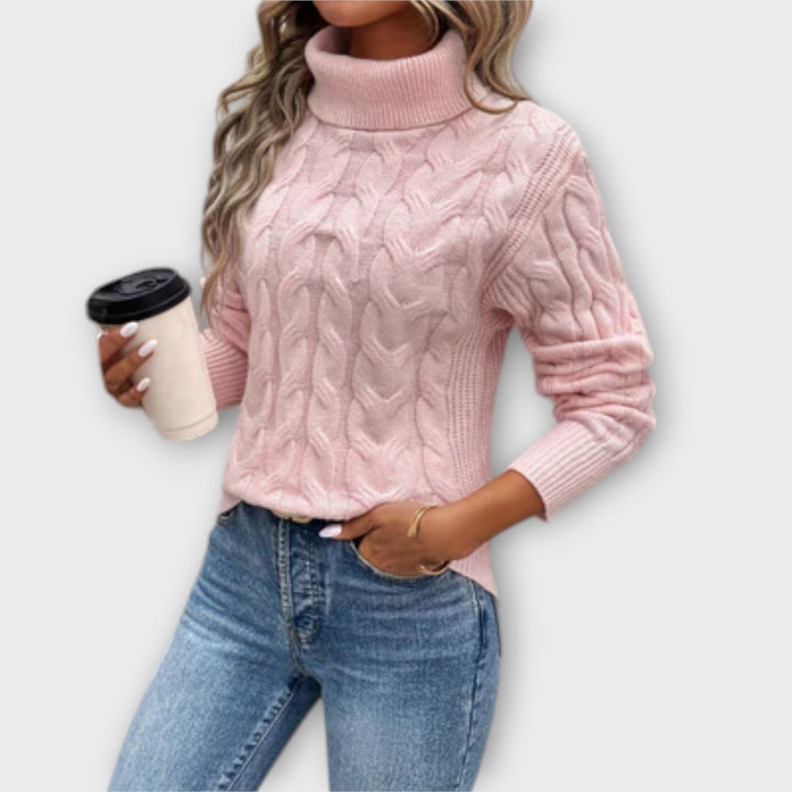 Amelia – Chic Knit Turtleneck Sweater