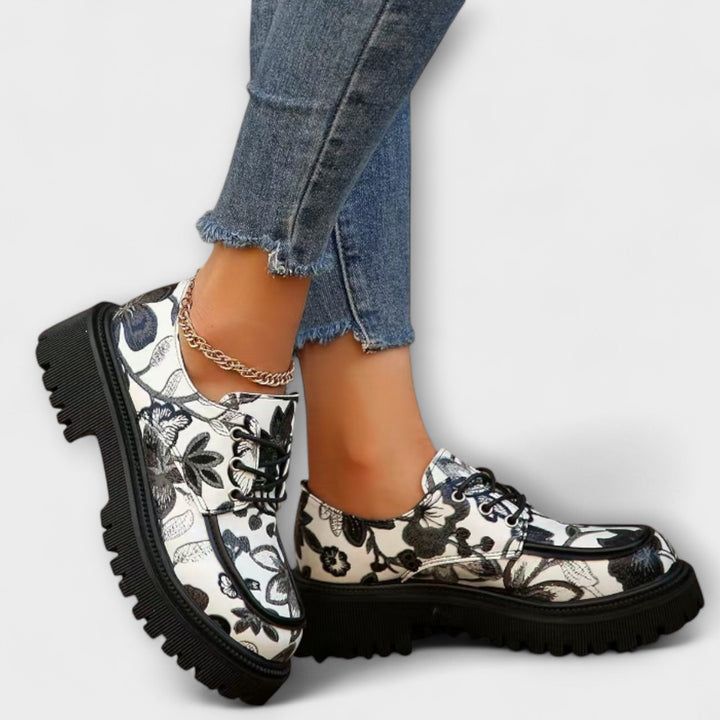 Sandra - Elegante Retro-Slippers