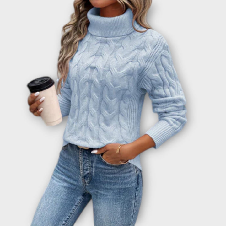 Amelia – Chic Knit Turtleneck Sweater