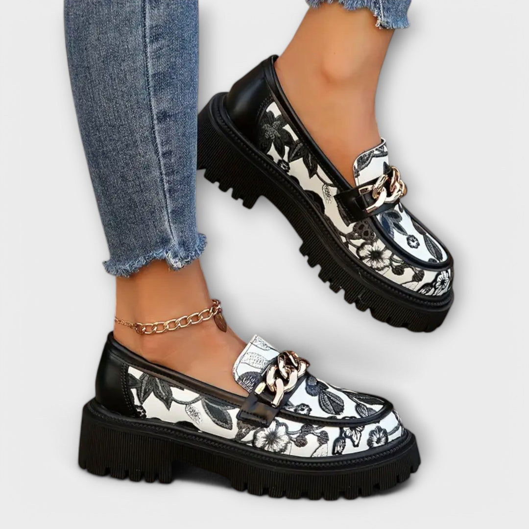 Sandra - Elegante Retro-Slippers