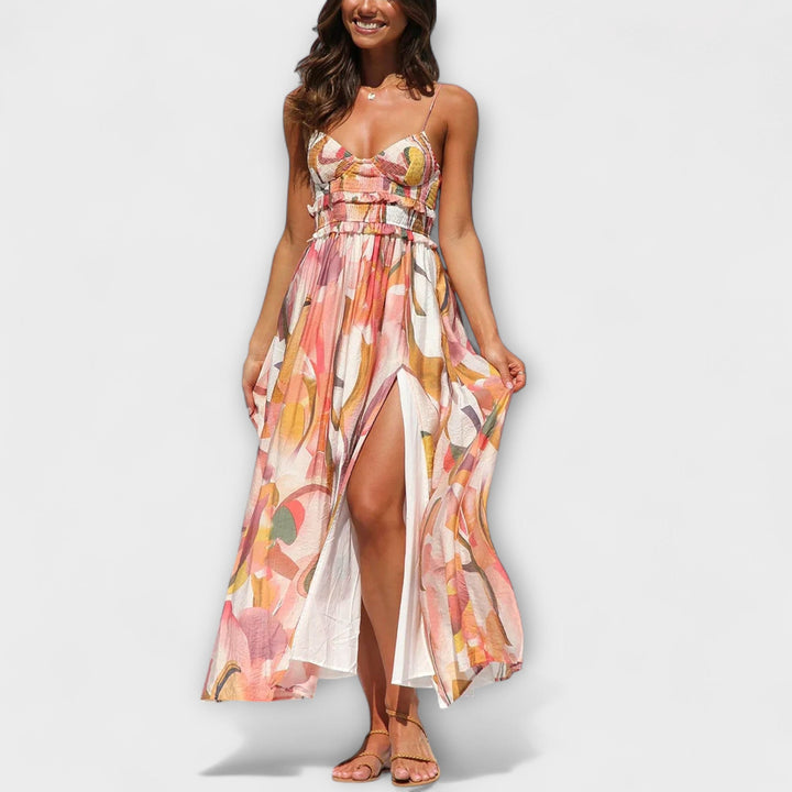 Annalise - Printed Walk Dress