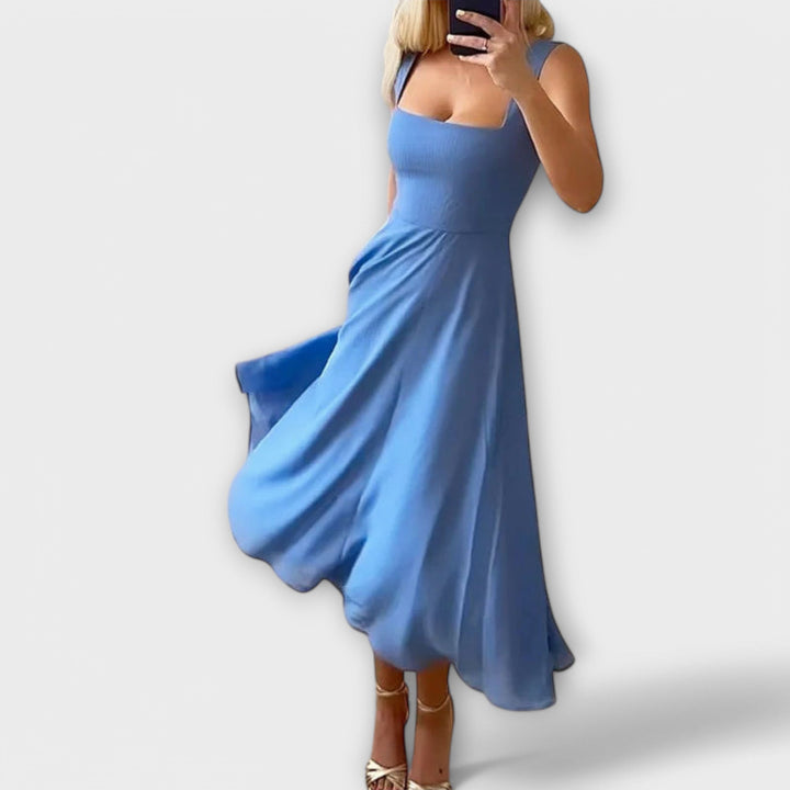 Chic Ærmeløs Kjole