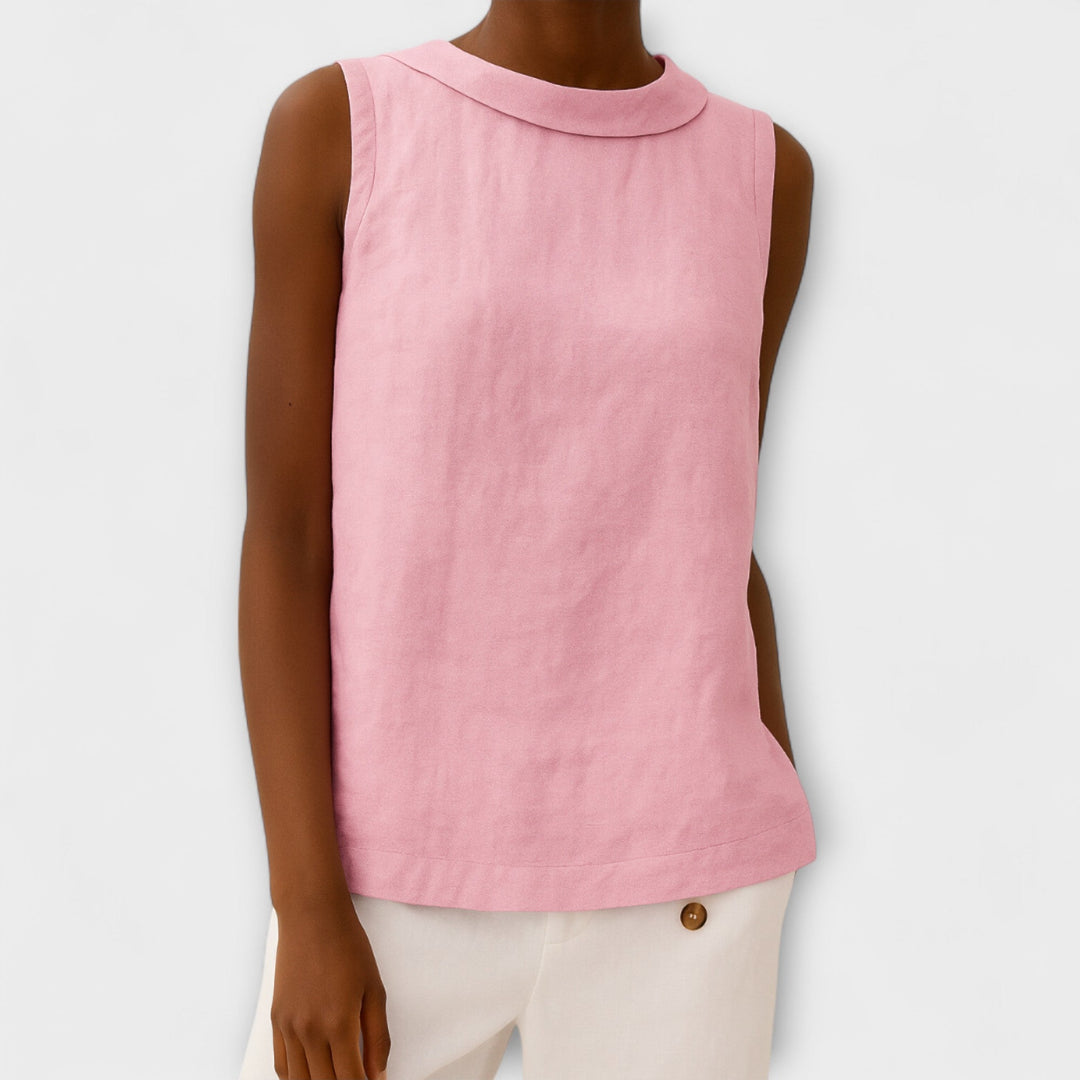 Brianna - Chic Sleeveless Top
