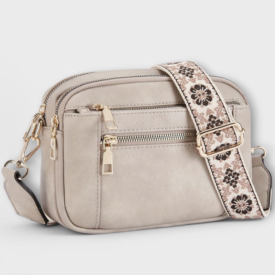 Lora. - Vegansk læder crossbody taske