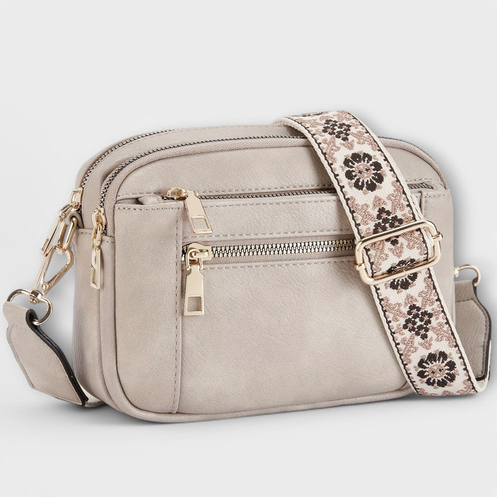 Lora. - Vegansk læder crossbody taske