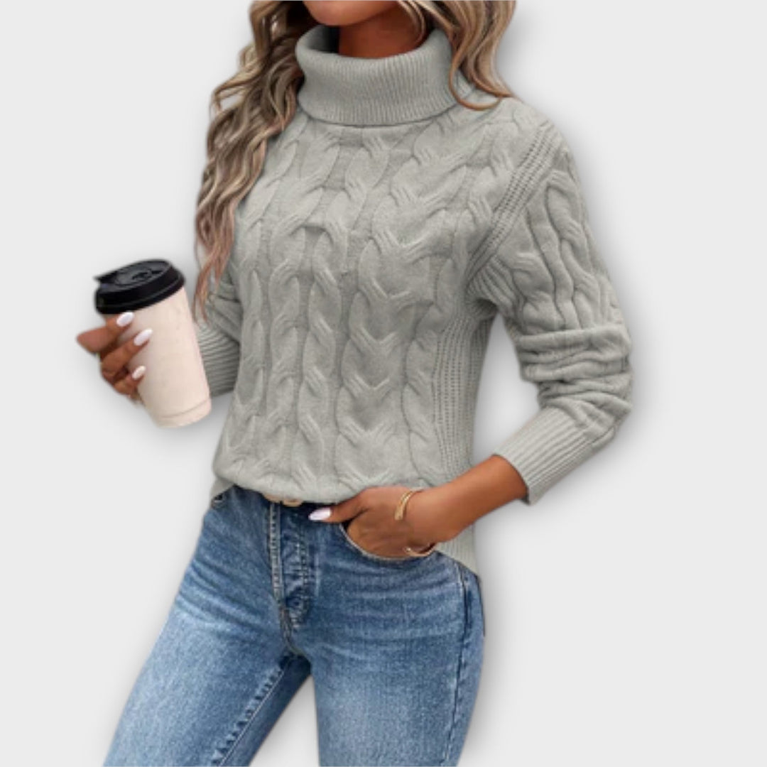 Amelia – Chic Knit Turtleneck Sweater