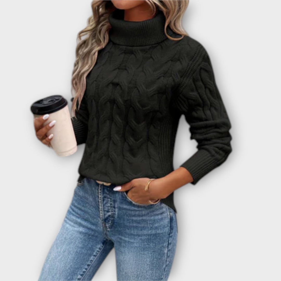 Amelia – Chic Knit Turtleneck Sweater