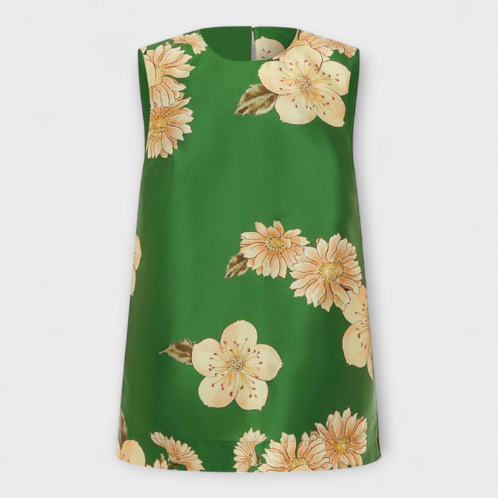 Clea - Sage Ærmelløs Bukse Sæt