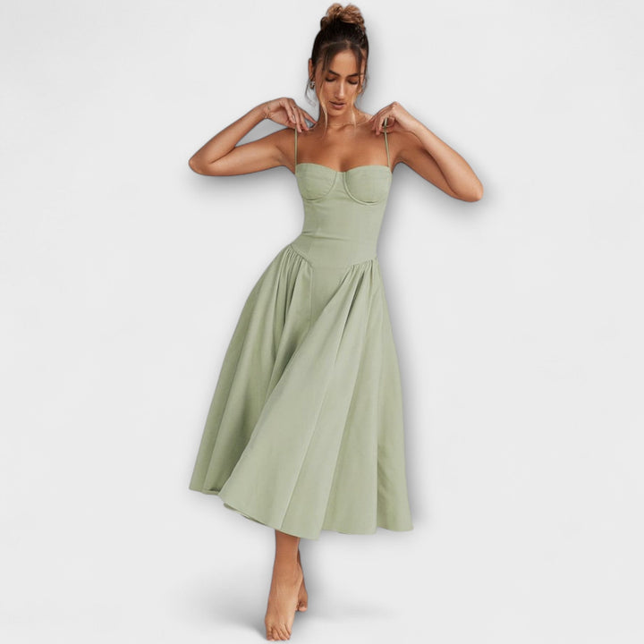 Rosalie - Forfinet Uten Ermer Korsettkjole