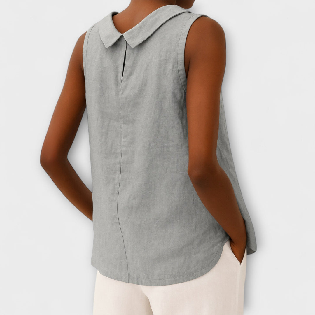 Brianna - Chic Sleeveless Top