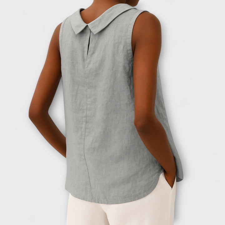 Brianna - Chic Sleeveless Top