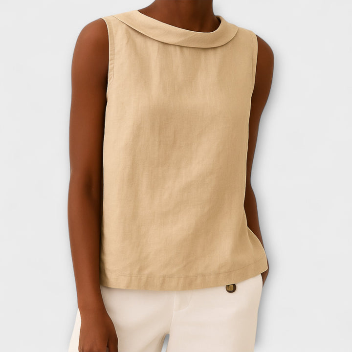 Brianna - Chic Sleeveless Top