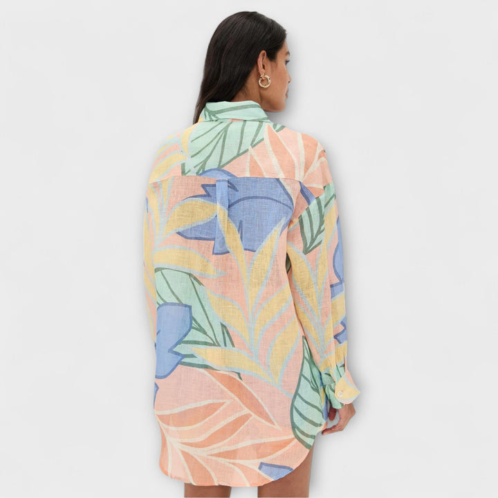 Mary - Sæt med Tropisk Bladtryk Kort fra Playa Boyfriend