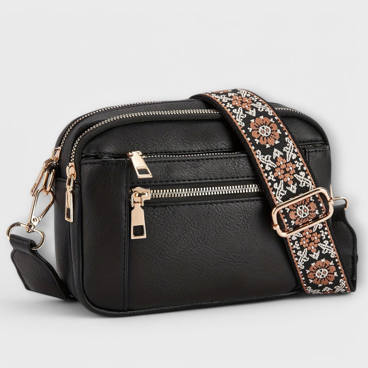 Lora. - Vegansk læder crossbody taske