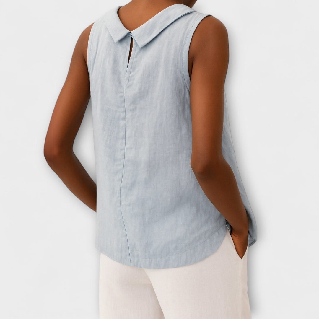 Brianna - Chic Sleeveless Top