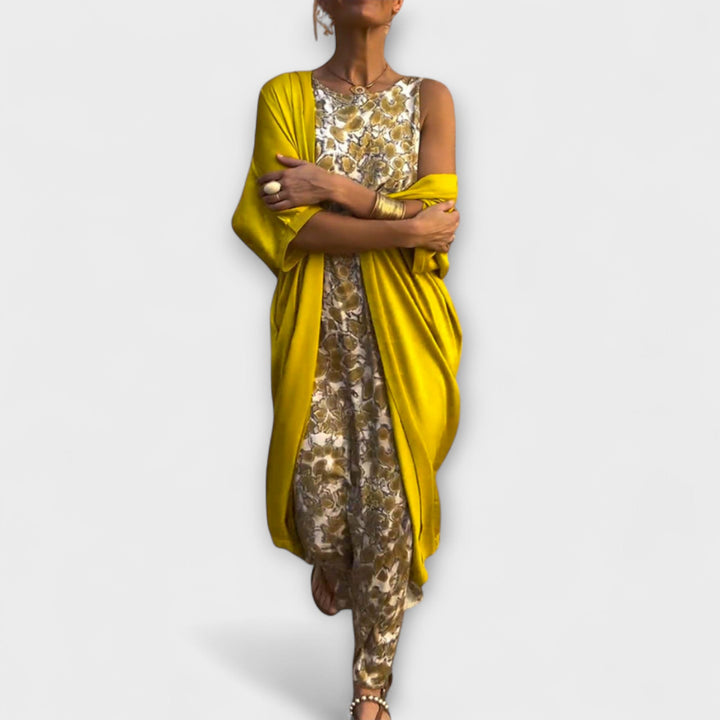 Charlotte - Chic Dress with Coordinating Cardigan