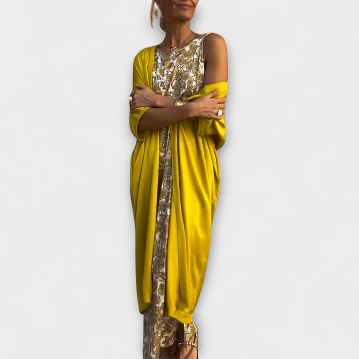 Charlotte - Chic Dress with Coordinating Cardigan