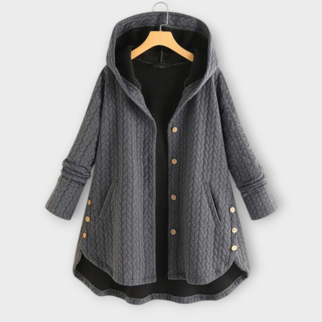 Leslie - Cozy Button-Up Jacket