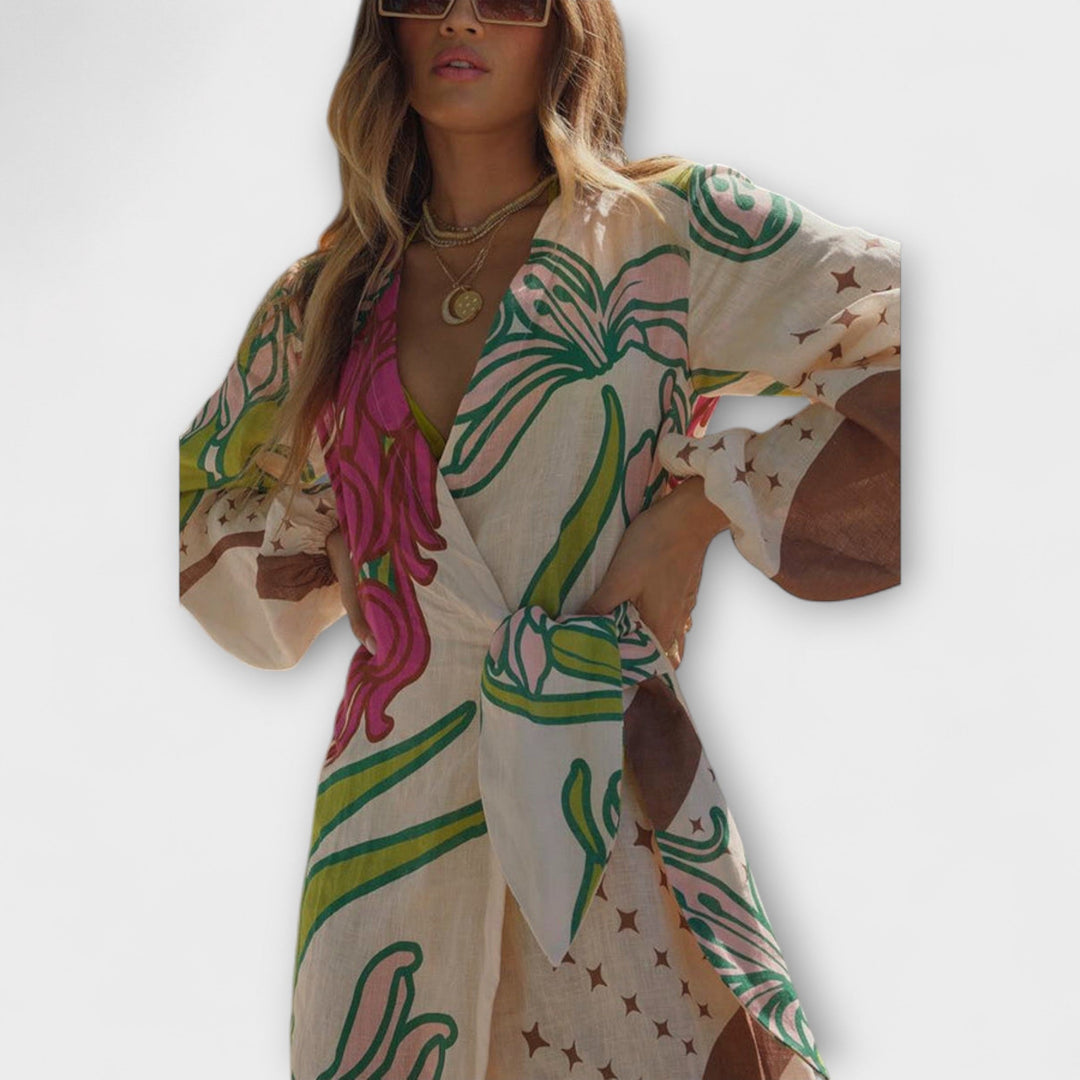 Tracey - Bindetunika Maxi Dress