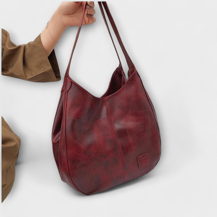 Lora. - Retro Lædertaske