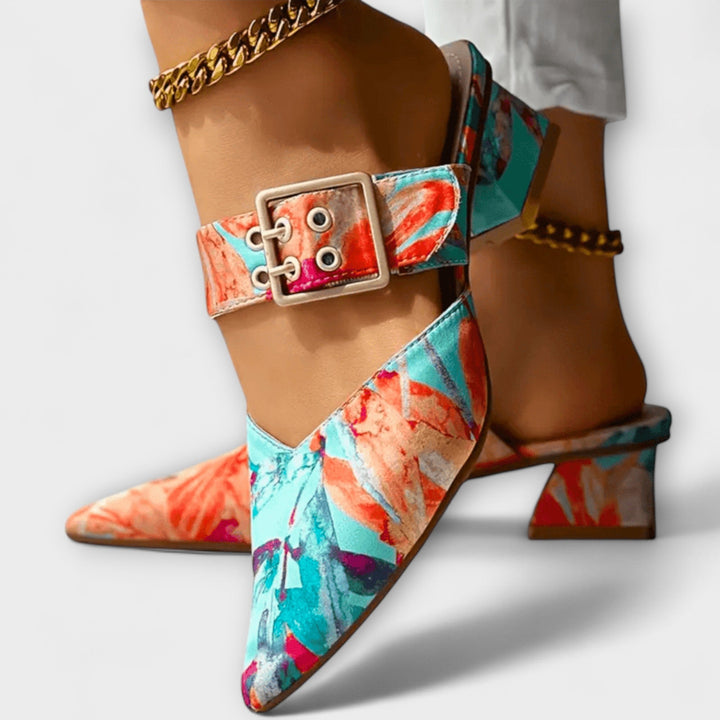 Eleanor - Komfortable Højhælede Sko til Damer med Orthopædisk Design