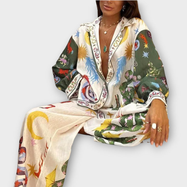 Stella - Chic Two-Piece Women's Outfit