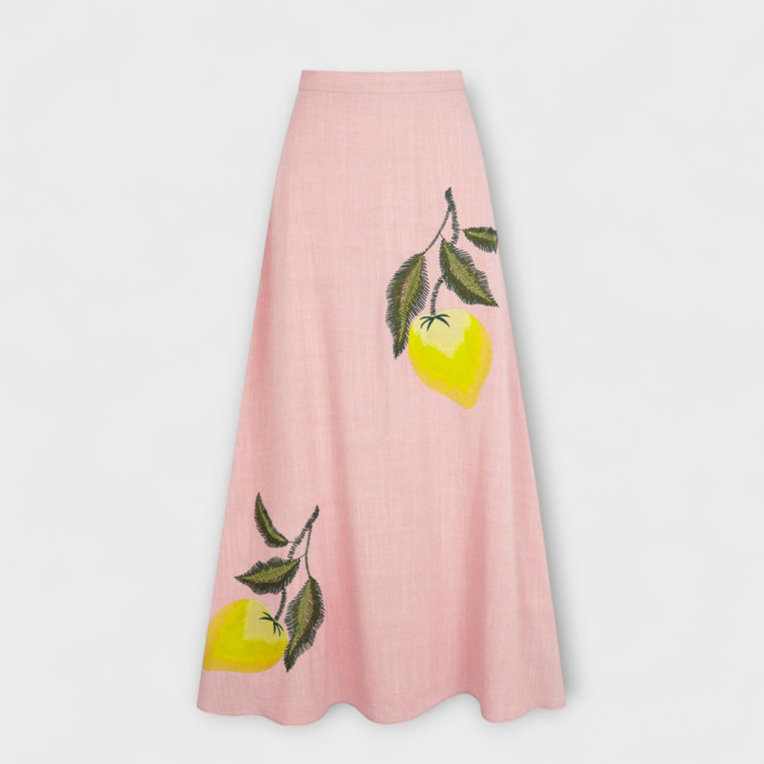 Cosima - Midi Skirt with Amalfi Print