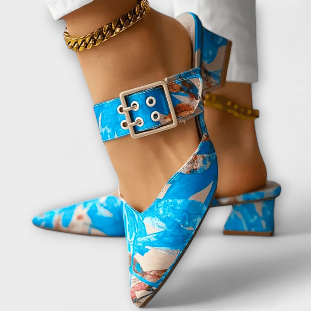 Eleanor - Komfortable Højhælede Sko til Damer med Orthopædisk Design