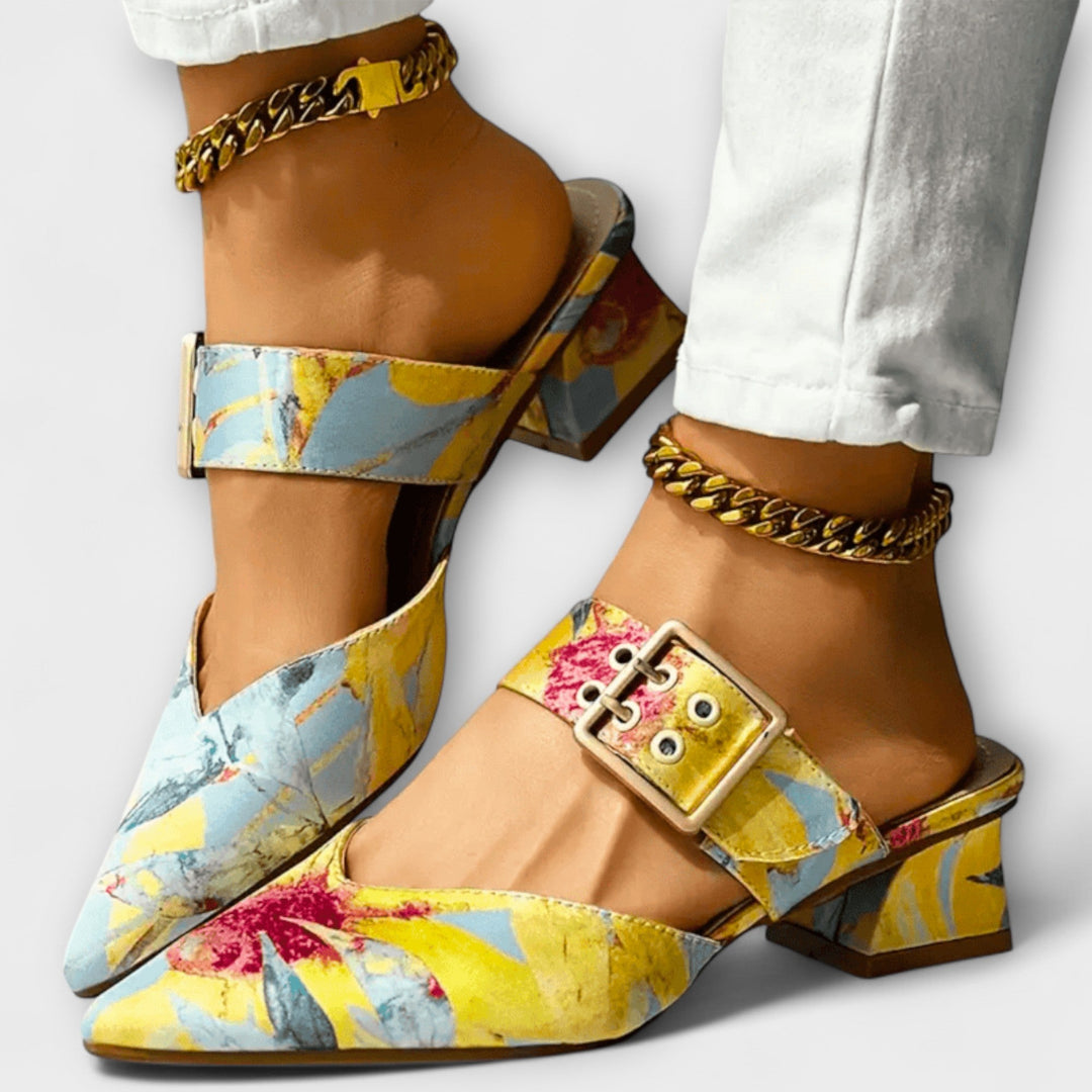 Eleanor - Komfortable Højhælede Sko til Damer med Orthopædisk Design