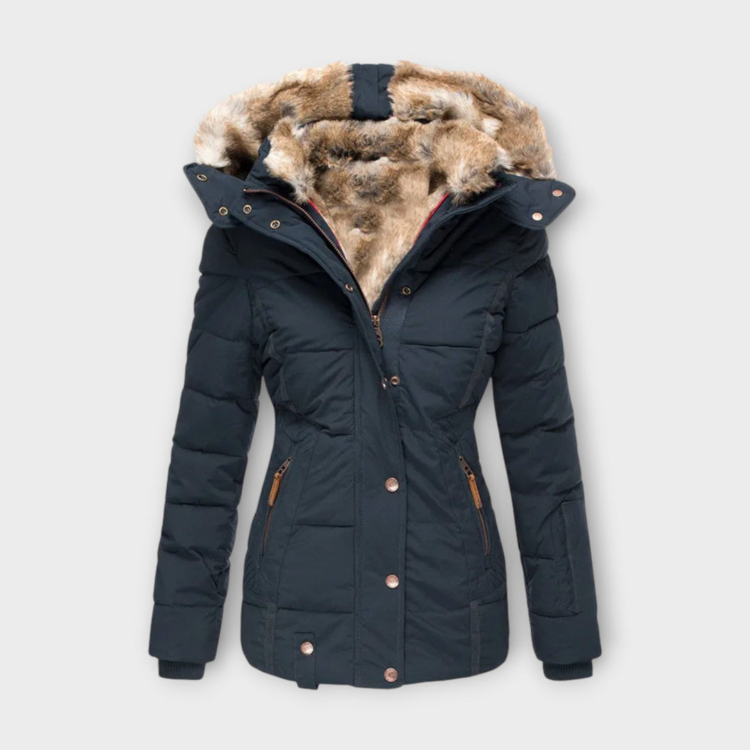 Emine - Elegant Fur-Lined Jacket