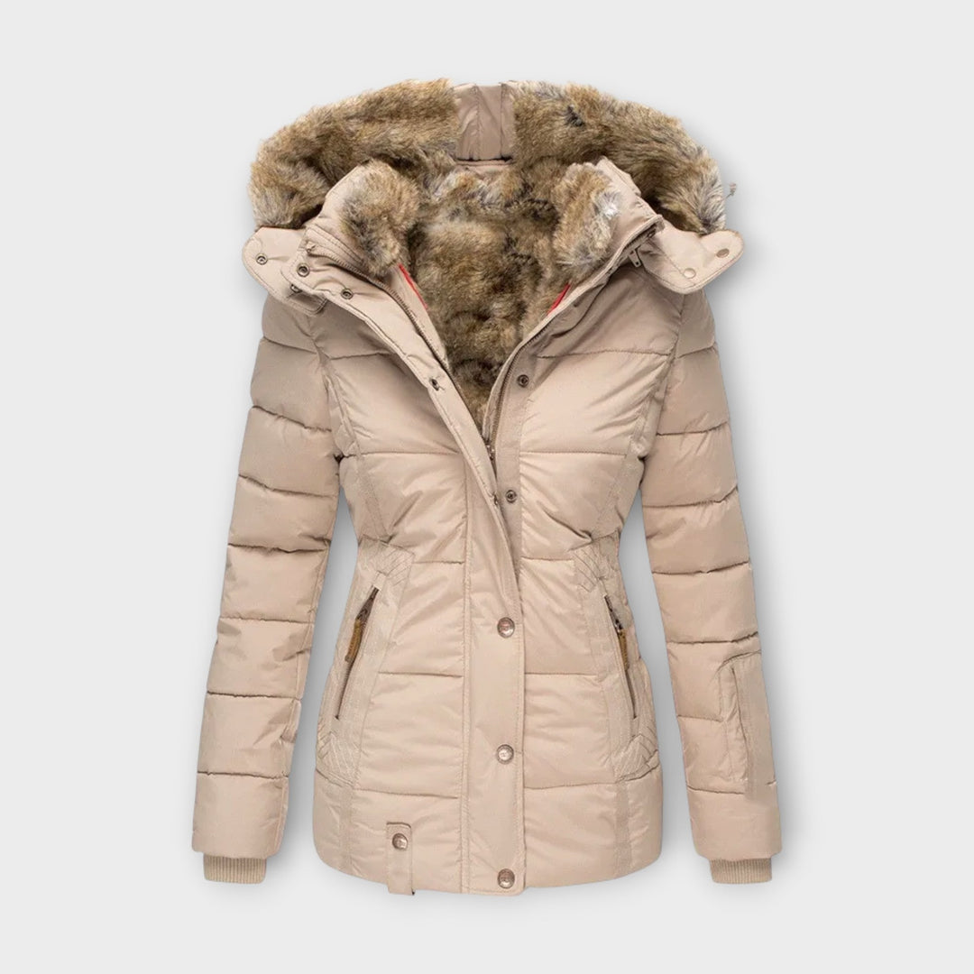 Emine - Elegant Fur-Lined Jacket