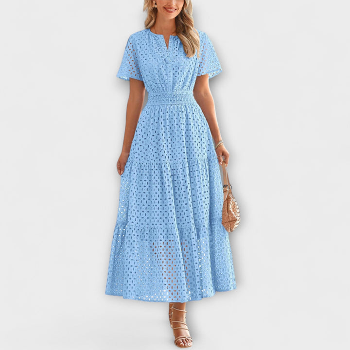 Linette - Chic Spiked Summer Dress