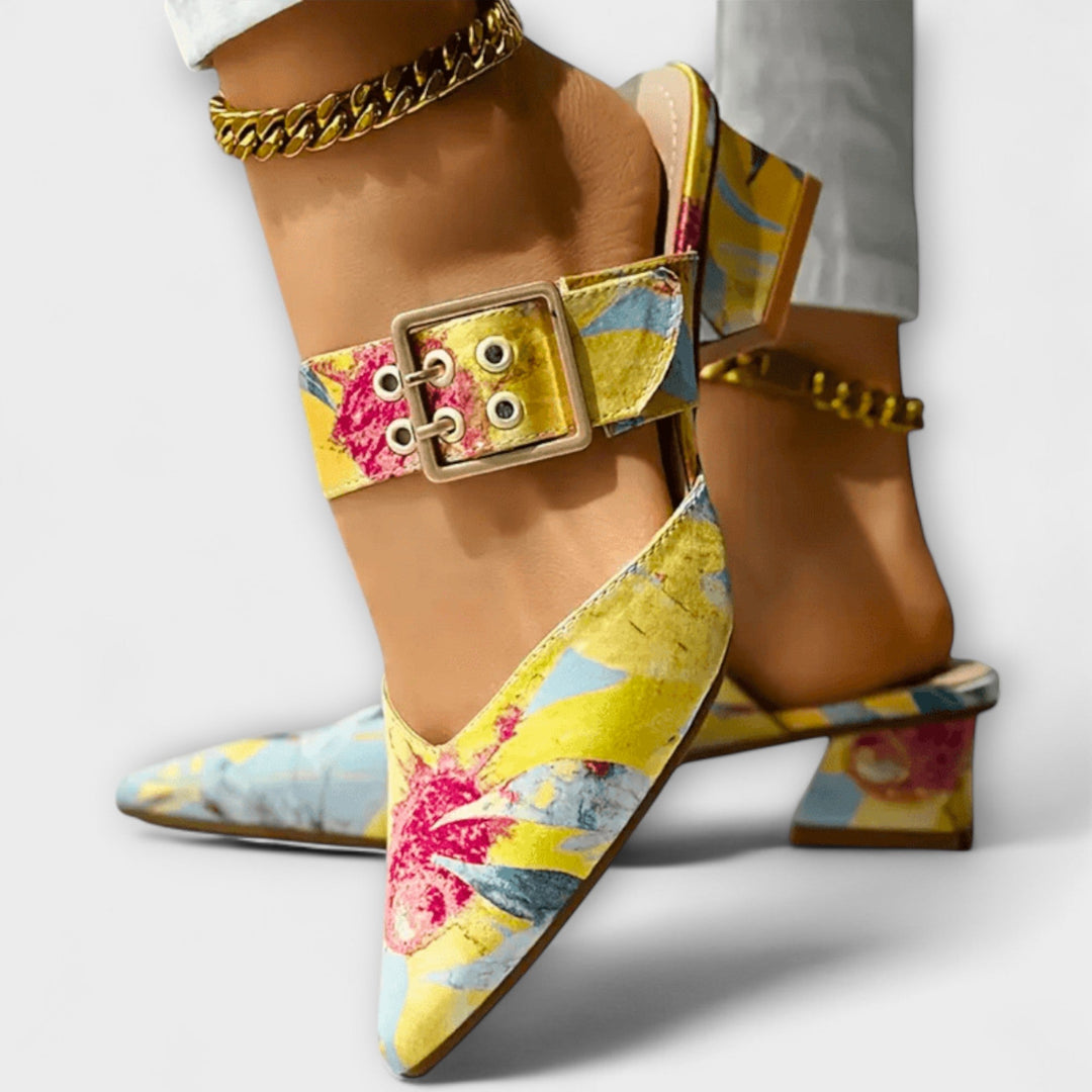 Eleanor - Komfortable Højhælede Sko til Damer med Orthopædisk Design