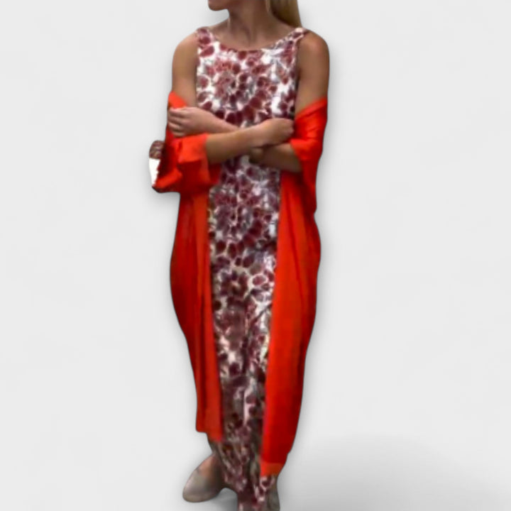 Charlotte - Chic Dress with Coordinating Cardigan