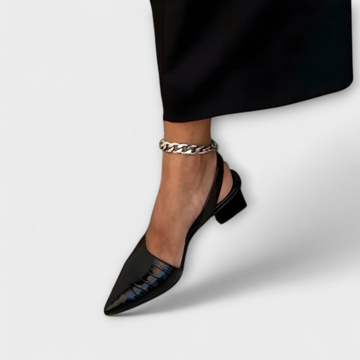 Lynn - Komfortable Orthopædiske Højhælede Sko