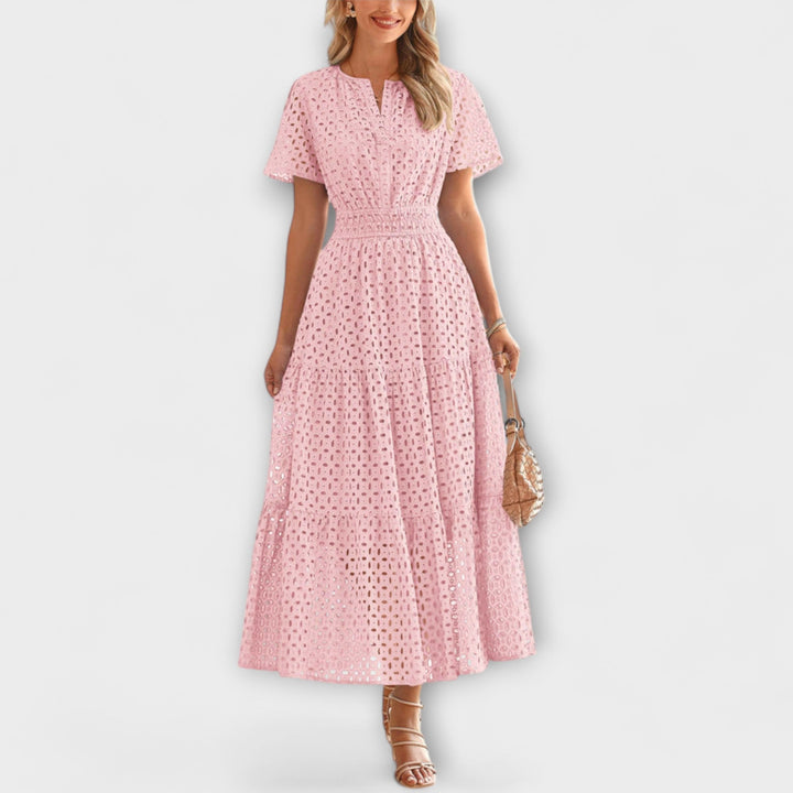 Linette - Chic Spiked Summer Dress