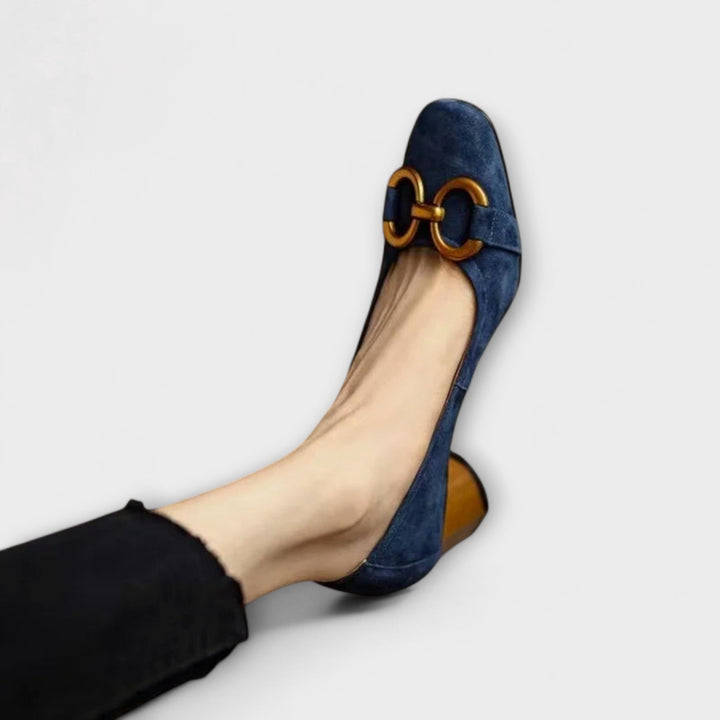 Mathilda – Komfortable Højhælede Sko