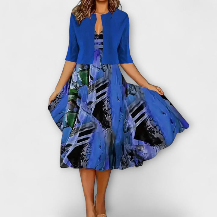 Blazer Midi Kjole til Dame