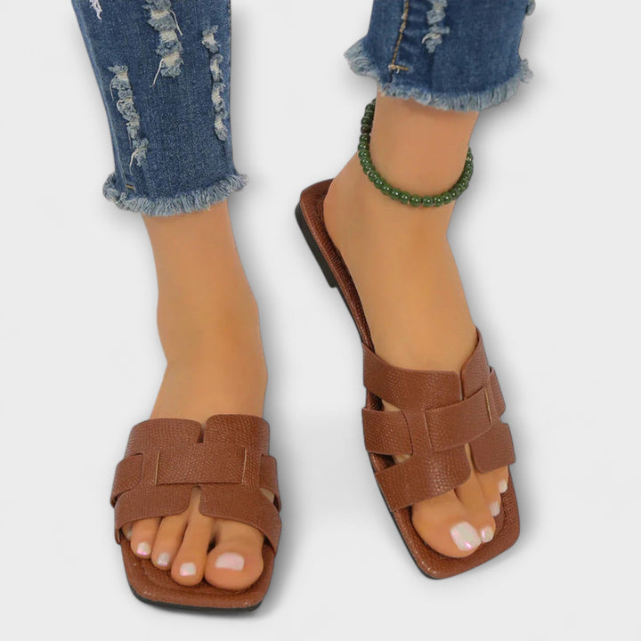 Diva - Flade Sandaler til Dame