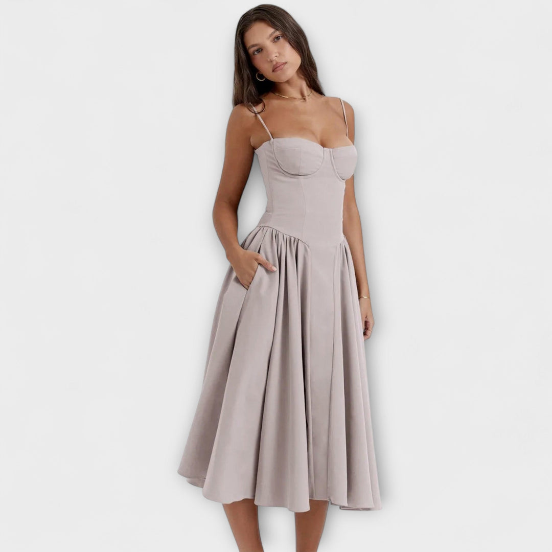 Rosalie - Forfinet Uten Ermer Korsettkjole