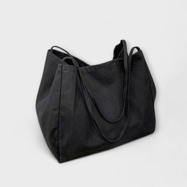 Premium Stor Canvas Shopper Taske