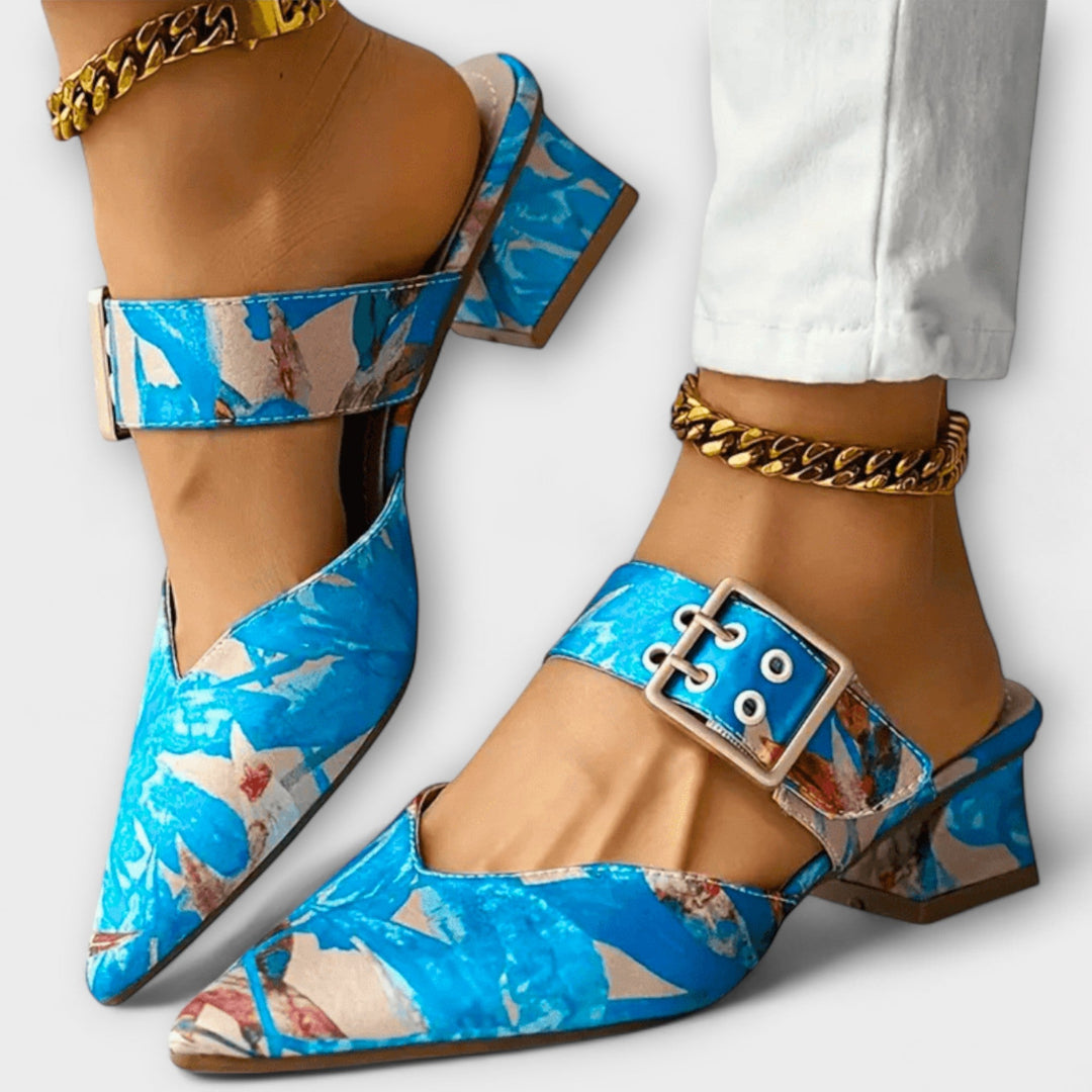 Eleanor - Komfortable Højhælede Sko til Damer med Orthopædisk Design