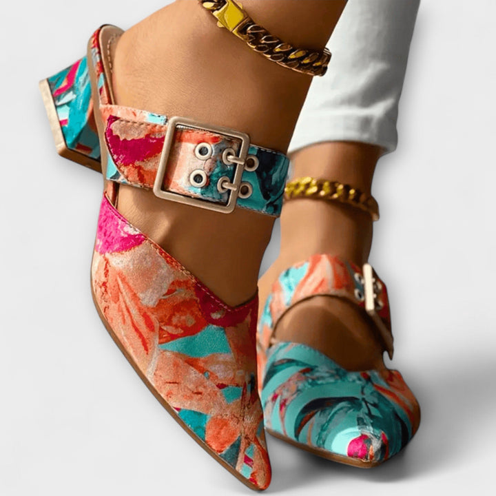 Eleanor - Komfortable Højhælede Sko til Damer med Orthopædisk Design