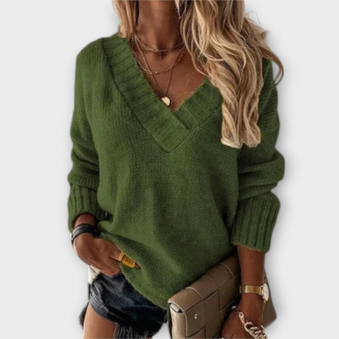 Jane - Lunt V-Neck Sweater