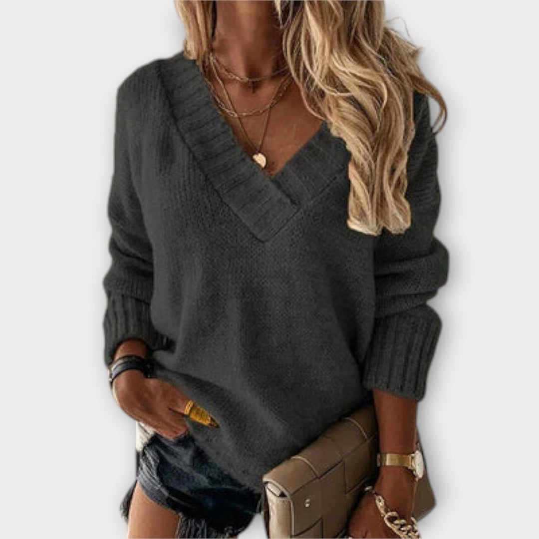 Jane - Lunt V-Neck Sweater
